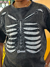 OHFRU Skull And Bone Mark Patterns Shirt